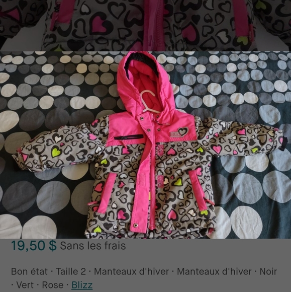 2 yo Winter coat and snow pants - Picture 3 of 5